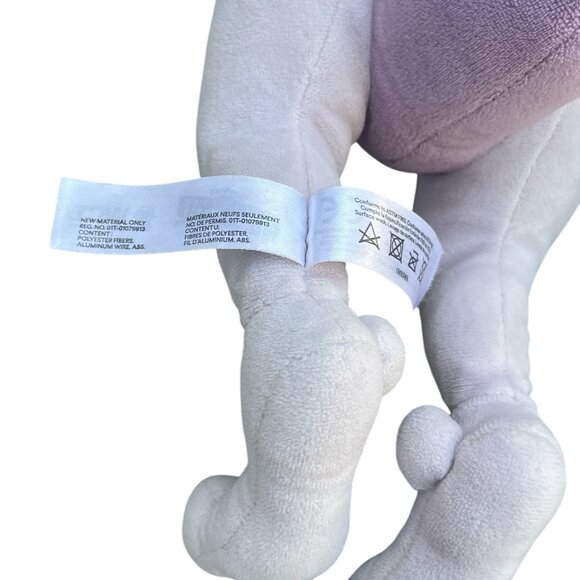 POKEMON DETECTIVE Pikachu Mewtwo Plush Toy Video Game Character 14" *READ Eyes - Picture 8 of 11